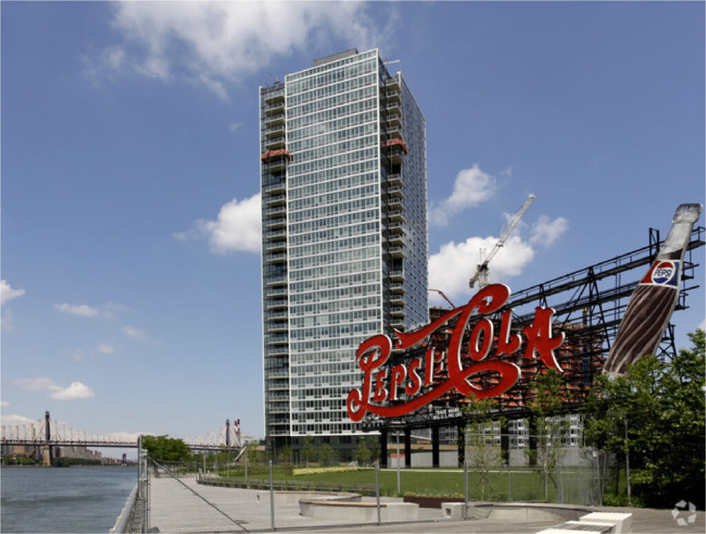 Pepsi Cola signage